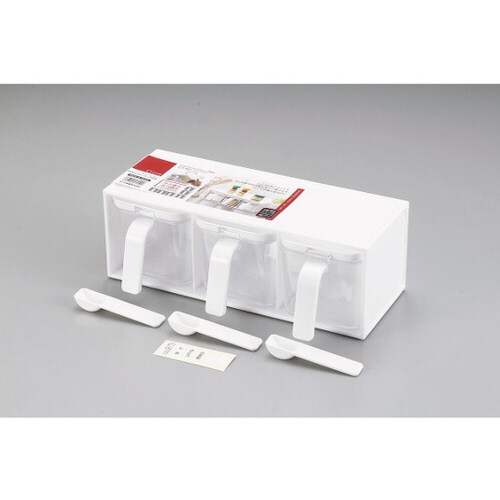 クローブ 調味料ストッカー3個組 H−7150