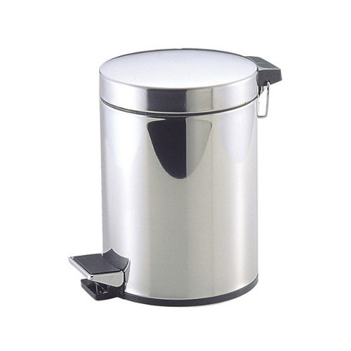 H−2284ステンレスペダルペール5L