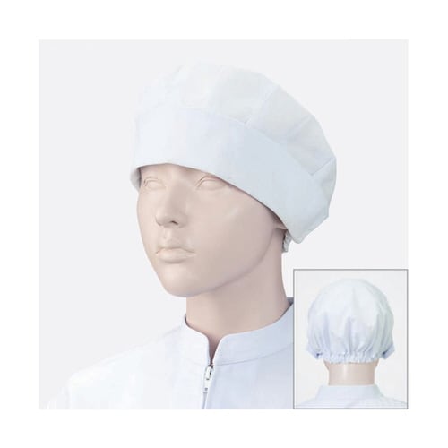 480−30フリー 女子作業帽子シロ2枚