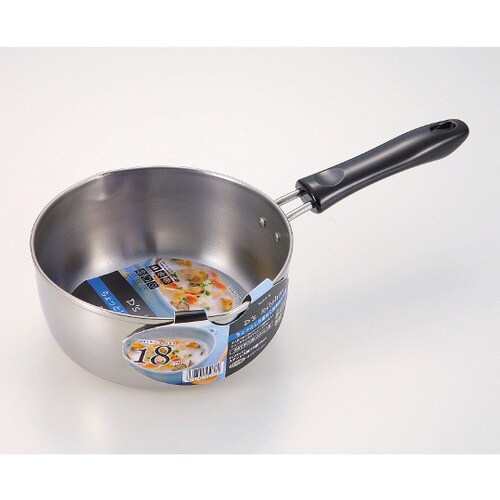 H−5172 ステンレス行平鍋18cm