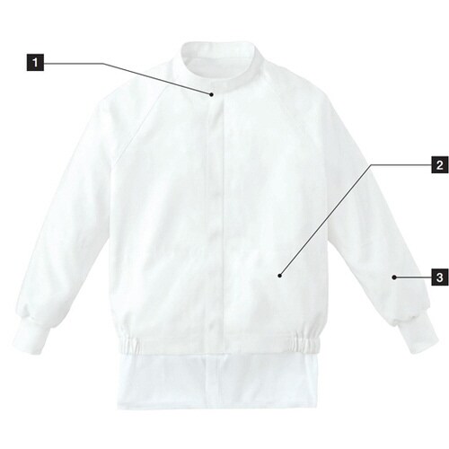 KZN407−90ジャンパーLLホワイト