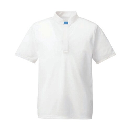 トリコットシャツ ホワイト L 648−10 L