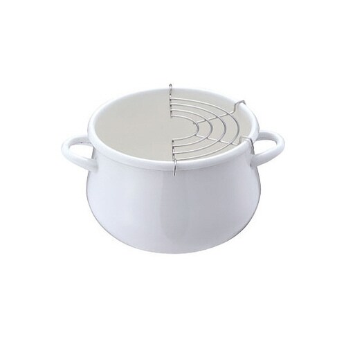 プチクック ホーロー天ぷら鍋 16cm