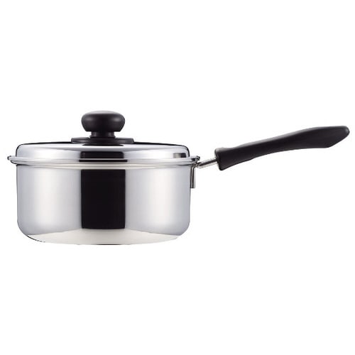 HB1130コンフォール3層鋼片手鍋18