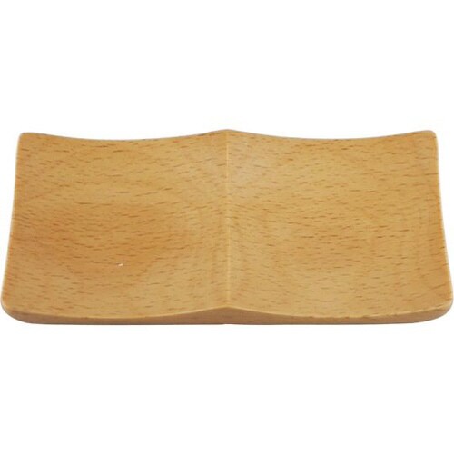 ブナ 角プレート 2ツ仕切り V−073