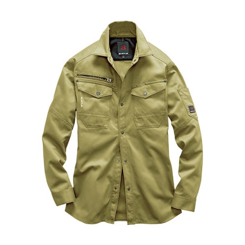 作業服 4L カーキ 8105−23−4L