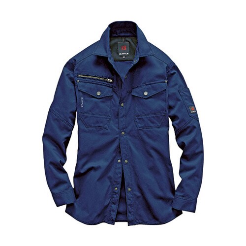 作業服 4L ネイビー 8105−3−4L