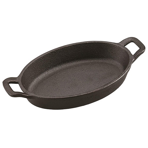 302124 両手スキレットオーバルM