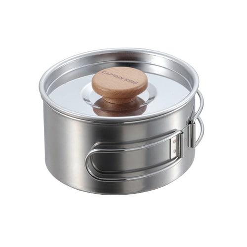 ステンレス片手鍋 12cm 中皿付 UH−4207