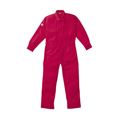 つなぎ服 赤 3L 12−206−RE−3L