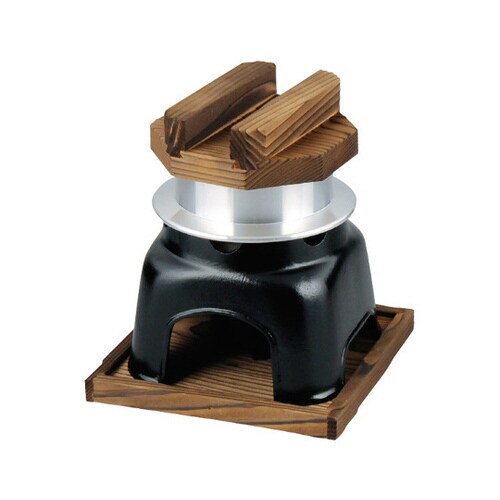 ミニ 釜めしカマドセット用 黒 木蓋だけ