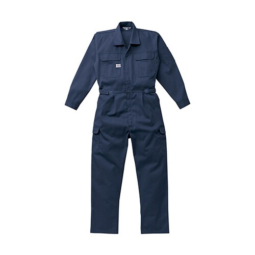 つなぎ服 ネイビーブルー M 1−235