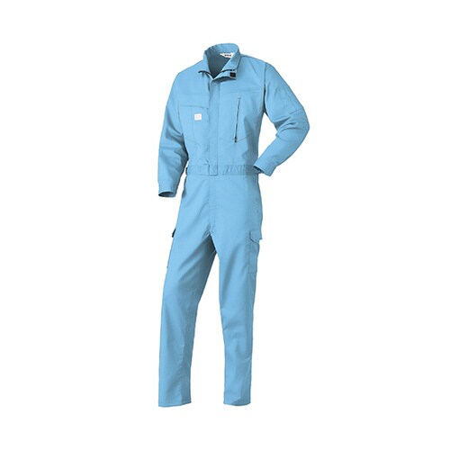 つなぎ服 ミストブルー M 1−2855−MT−M