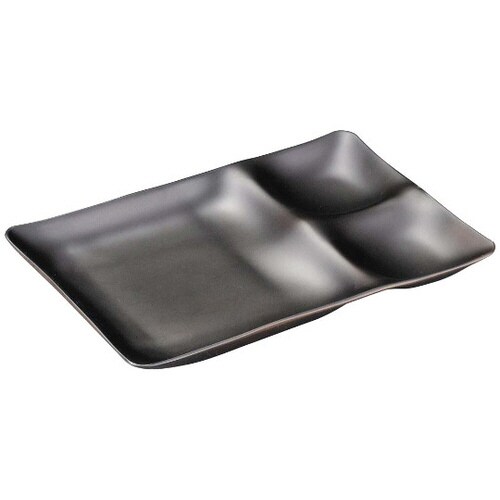 6223470 ツーセットプレート 茶