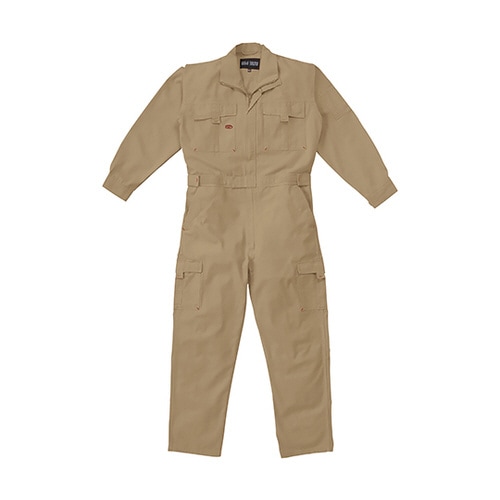 つなぎ服 カーキ 4L 1−3900−K2−4L