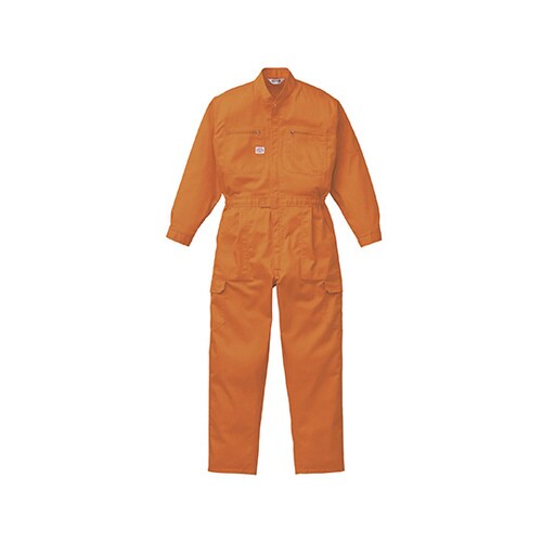 EXつなぎ服 オレンジ 5L 1−820
