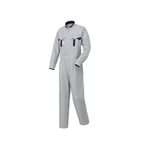 つなぎ服 シルバーグレー M 1−841