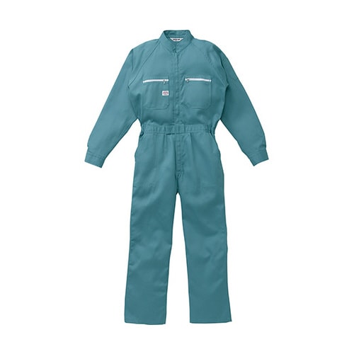 つなぎ服 エメラルドグリーン 4L 1−