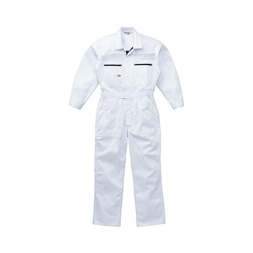 つなぎ服 白 M 1−1135−WH−M