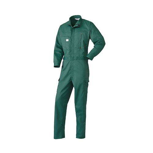 つなぎ服 グリーン 5L 1−2855−GR−5L
