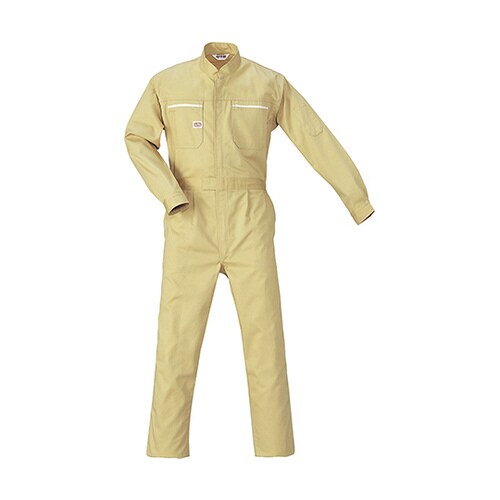 防縮つなぎ服 ゴールド 4L 1−250