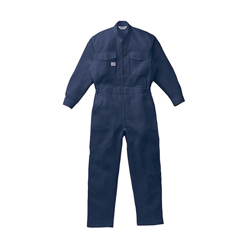 つなぎ服 ネイビーブルー 4L 1−17