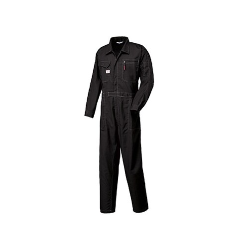 つなぎ服 ブラック M 1−5910−BC−M