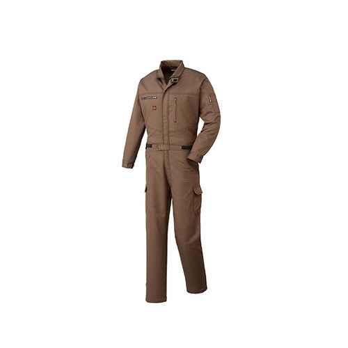 つなぎ服 ブラウン M 1−3950−BW−M