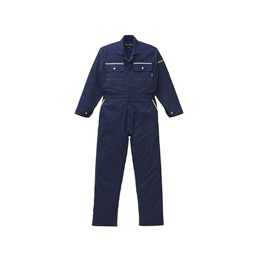 つなぎ服 ネイビーブルー S 1−267
