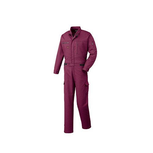 つなぎ服 ワイン 3L 1−3950−WI−3L