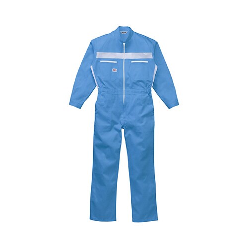 つなぎ服 スカイブルー B3L 1−11