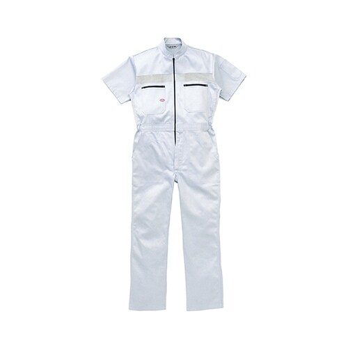 半袖つなぎ服 白 5L 1−1030−WH−5L