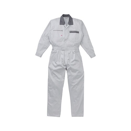つなぎ服 シルバーグレー M 1−560
