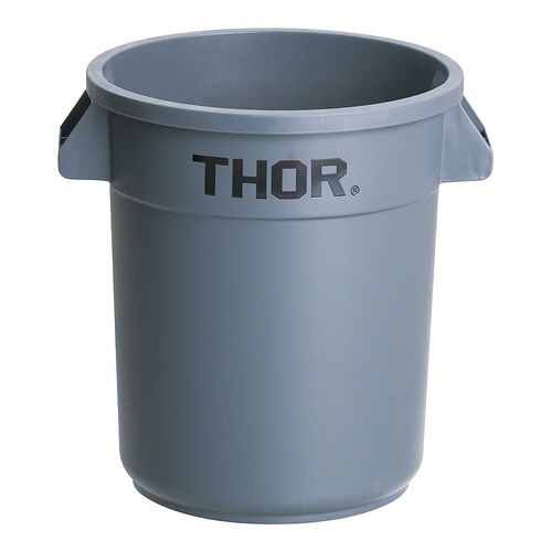 ラウンドコンテナ 23L グレー KTL3832