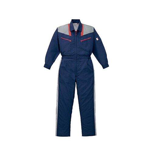 つなぎ服 ネイビーブルー M 12−25