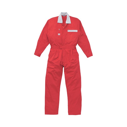 つなぎ服 赤 S 1−5600−RE−S