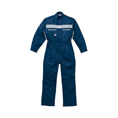 つなぎ服 ネイビーブルー 3L 1−11