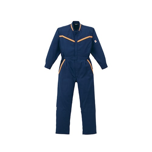 反射型つなぎ服 ネイビーブルー 3L 1