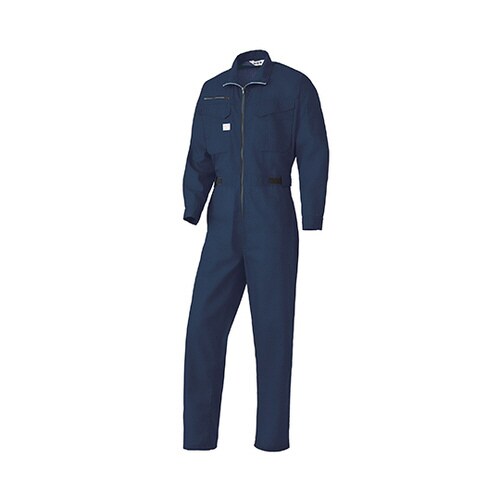 つなぎ服 ネイビーブルー 5L 1−11