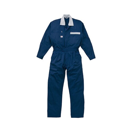 つなぎ服 ネイビーブルー M 1−560