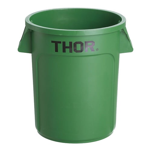 ラウンドコンテナ 60L グリーン KTL3841