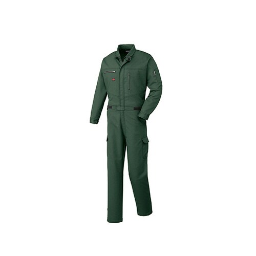 つなぎ服 グリーン 3L 1−3950−GR−3L