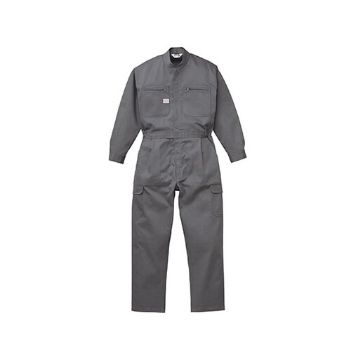 EXつなぎ服 チャコールグレー 4L 1