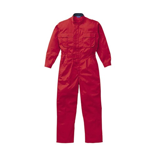 つなぎ服 赤 L 15−50000−RE−L