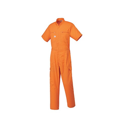 EX半袖つなぎ服 オレンジ LL 1−8