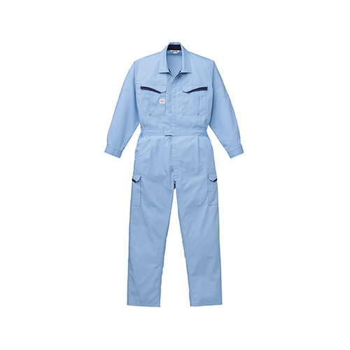 防臭消臭抗菌つなぎ服 スカイブルー M
