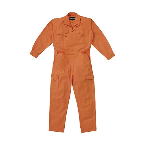 つなぎ服 オレンジ 3L 1−3900−OR−3L