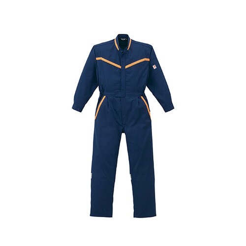 反射型つなぎ服 ネイビーブルー L 12