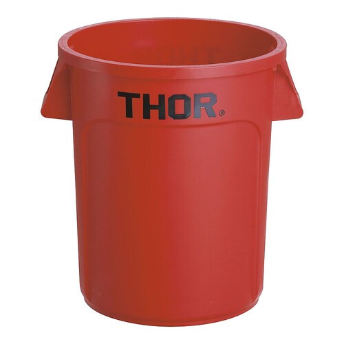 ラウンドコンテナ 60L レッド KTL3842