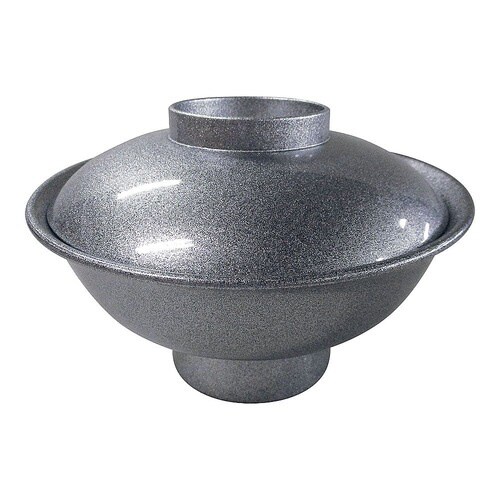 8寸大名型丼椀 総銀雅 RDVD401